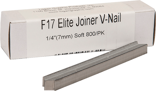 F17 1/4" V-Nail Strips for Soft Wood