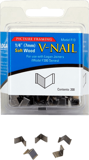 F13 1/4" V-Nail for Soft Wood