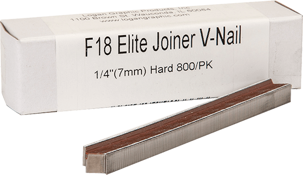 F18 1/4" V-Nail Strips for Hard Wood