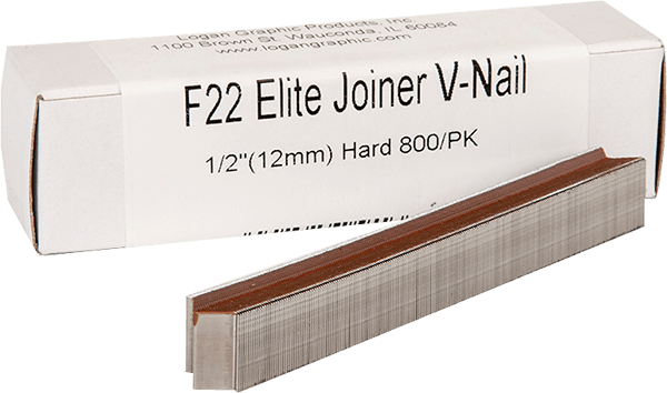 F22 1/2" V-Nail Strips for Hard Wood