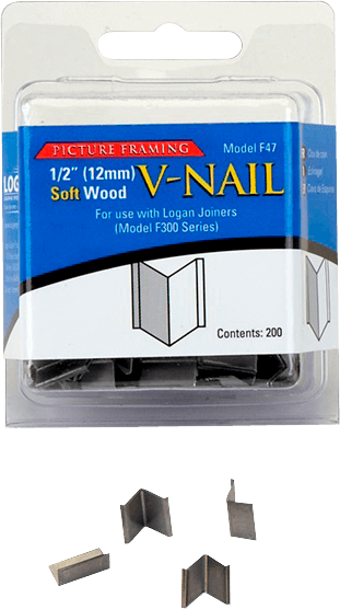 F47 1/2" V-Nail for Soft Wood